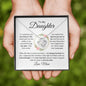 To My Daughter | If I could Give You One Thing | (Love Knot Necklace) - theelliotrose