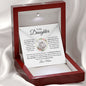To My Daughter | If I could Give You One Thing | (Love Knot Necklace) - theelliotrose