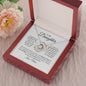 To My Daughter | If I could Give You One Thing | (Love Knot Necklace) - theelliotrose