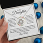 To My Daughter | If I could Give You One Thing | (Love Knot Necklace) - theelliotrose