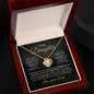 To My Daughter | Love You Forever | Love Knot Necklace - Elliotrose Gifts