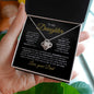 To My Daughter | Love You Forever | Love Knot Necklace - Elliotrose Gifts