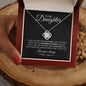 To My Daughter | Love You | Love Knot Necklace - Elliotrose Gifts