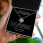 To My Daughter | Love You | Love Knot Necklace - Elliotrose Gifts