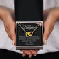 To My Daughter | Mothers and Daughters | Interlocking Heart Necklace - Elliotrose Gifts