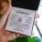 To My Daughter | Never Forget | Love Knot Necklace - Elliotrose Gifts