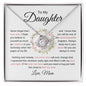 To My Daughter | Never Forget | Love Know Necklace - Elliotrose Gifts