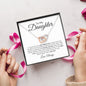To My Daughter | One Thing In Life | Heart Necklace - Elliotrose Gifts