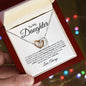 To My Daughter | One Thing In Life | Heart Necklace - Elliotrose Gifts