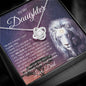 To My Daughter | Proud Of You | Love Knot Necklace - Elliotrose Gifts
