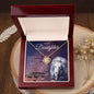 To My Daughter | Proud Of You | Love Knot Necklace - Elliotrose Gifts