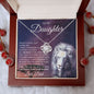 To My Daughter | Proud Of You | Love Knot Necklace - Elliotrose Gifts