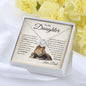 To My Daughter | Proud To Be Your Father | (Love Knot Necklace) - theelliotrose