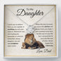 To My Daughter | Proud To Be Your Father | (Love Knot Necklace) - theelliotrose