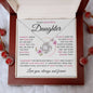 To My Daughter | Someday When | Love Knot Neckalce - Elliotrose Gifts