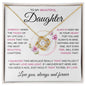 To My Daughter | Someday When | Love Knot Neckalce - Elliotrose Gifts