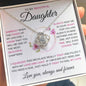 To My Daughter | Someday When | Love Knot Neckalce - Elliotrose Gifts