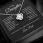 To My Daughter | You Are Braver | Love Knot Necklace - Elliotrose Gifts