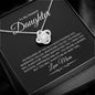 To My Dearest Daughter | So Proud | Love Knot Necklace - Elliotrose Gifts