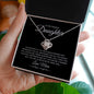 To My Dearest Daughter | So Proud | Love Knot Necklace - Elliotrose Gifts