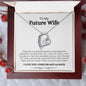 To My Future Wife | Love You | Forever Love Necklace - Elliotrose Gifts