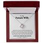 To My Future Wife | Love You | Love Knot Necklace - Elliotrose Gifts