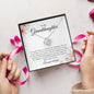 To My Granddaughter | I Love You | Love Knot Necklace - Elliotrose Gifts