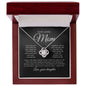 To My Loving Mom | Held My Hand | Love knot Necklace - Elliotrose Gifts