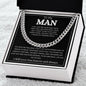 To My Man | Forever and Always | Cuban Link Chain - Elliotrose Gifts