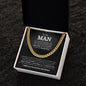 To My Man | Forever and Always | Cuban Link Chain - Elliotrose Gifts