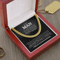 To My Man | Forever and Always | Cuban Link Chain - Elliotrose Gifts