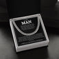 To My Man | Forever and Always | Cuban Link Chain - Elliotrose Gifts