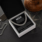 To My Man | Forever and Always | Cuban Link Chain - Elliotrose Gifts