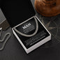 To My Man | Forever and Always | Cuban Link Chain - Elliotrose Gifts