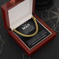 To My Man | Forever and Always | Cuban Link Chain - Elliotrose Gifts