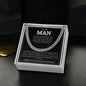 To My Man | Forever and Always | Cuban Link Chain - Elliotrose Gifts