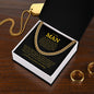 To My Man | Forever and Always | Cuban Link Chain - Elliotrose Gifts