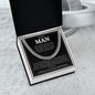 To My Man | Forever and Always | Cuban Link Chain - Elliotrose Gifts