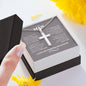 To My Man | Love You | Cross Necklace - Elliotrose Gifts