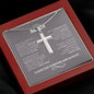 To My Man | Love You | Cross Necklace - Elliotrose Gifts