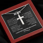 To My Man | Love You Forever | Cross Necklace - Elliotrose Gifts
