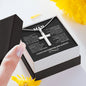 To My Man | Love You Forever | Cross Necklace - Elliotrose Gifts