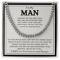 To My Man | Love You Forever | Cuban Link Chain - Elliotrose Gifts