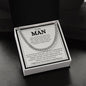 To My Man | Love You Forever | Cuban Link Chain - Elliotrose Gifts