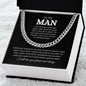 To My Man | Love You Forever | Cuban Link Chain - Elliotrose Gifts