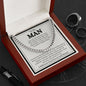 To My Man | Love You Forever | Cuban Link Chain - Elliotrose Gifts