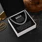 To My Man | Love You Forever | Cuban Link Chain - Elliotrose Gifts