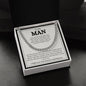 To My Man | Love You Forever | Cuban Link Chain - Elliotrose Gifts