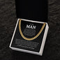 To My Man | Love You Forever | Cuban Link Chain - Elliotrose Gifts