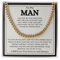 To My Man | Love You Forever | Cuban Link Chain - Elliotrose Gifts